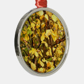 AUTUMN LEAVES METALEN ORNAMENT (Rechts)