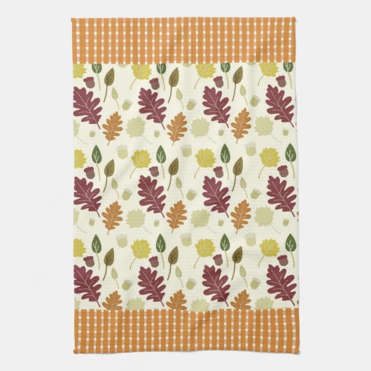 Autumn Leaves Microfiber Kitchen Towel Theedoek (Verticaal)