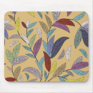 Autumn Leaves Mosaic Mousepad Muismat