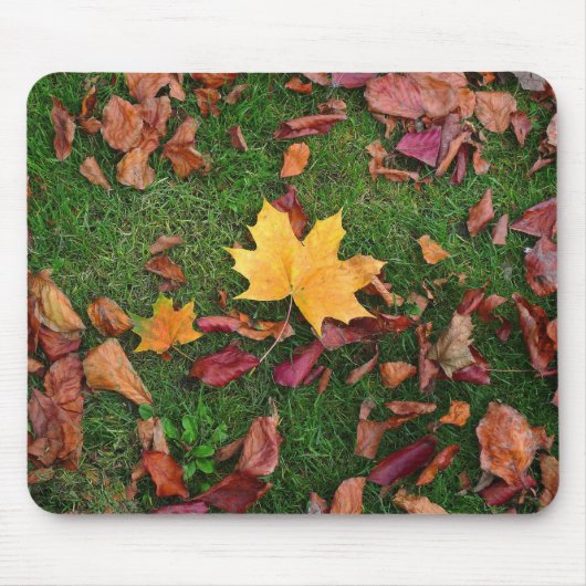 Autumn Leaves Muismat (Voorkant)