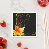 Autumn Leaves Napkins Servet (Insitu)