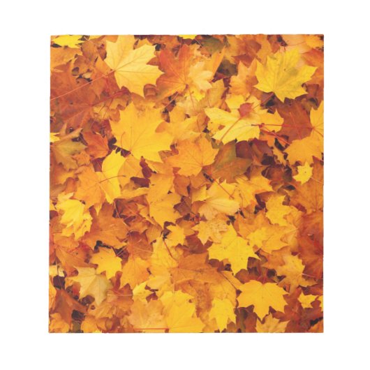 Autumn Leaves Notitieblok (Voorkant)