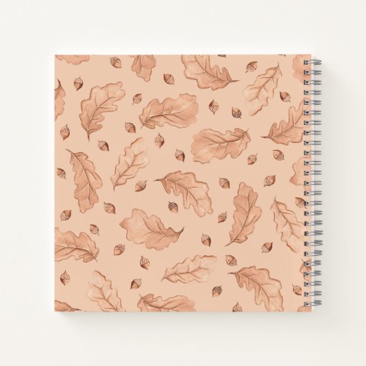 Autumn Leaves Notitieboek (Achterkant)