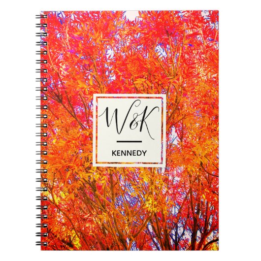 Autumn Leaves Notitieboek (Voorkant)