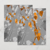 Autumn Leaves Notitiekaartje (Voorkant / Achterkant)