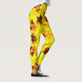 Autumn Leaves ~ Oktober ~ Halloween ~Thanksgiving  Leggings (Rechts)