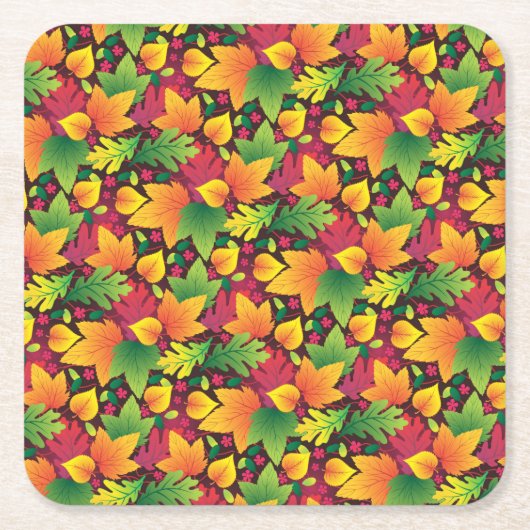 Autumn Leaves Onderzetter Set (Voorkant)