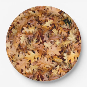 AUTUMN LEAVES PAPIEREN BORDJE