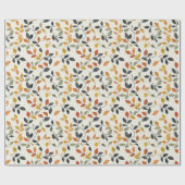 Autumn Leaves Patroon Inpakpapier (Vlak)