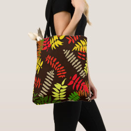 Autumn Leaves Patroonkunst Tote Bag
