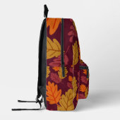 Autumn Leaves Pattern | Bedrukte Rugzak (Links)