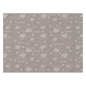 Autumn Leaves Pattern Taupe Tafelkleed (Voorkant (Horizontaal))