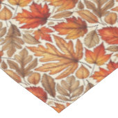 Autumn Leaves Pattern Thanksgiving tafelkleed (Gekanteld)