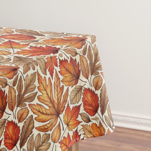 Autumn Leaves Pattern Thanksgiving tafelkleed (Voorbeeld)