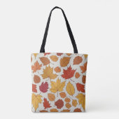 Autumn Leaves Pattern Tote Bag (Achterkant)