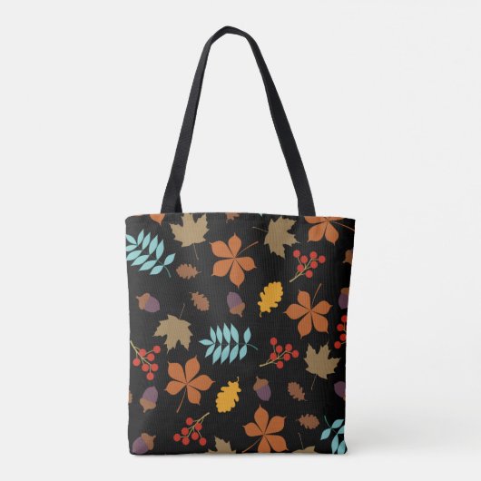 Autumn Leaves Pattern Tote Bag (Achterkant)