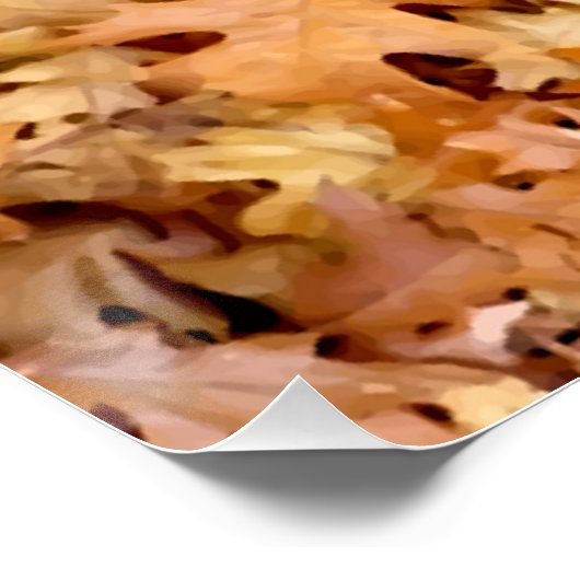 AUTUMN LEAVES PERFECT POSTER (Hoek)