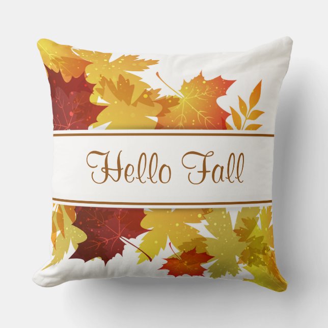 Autumn Leaves Pillow Kussen (Voorkant)