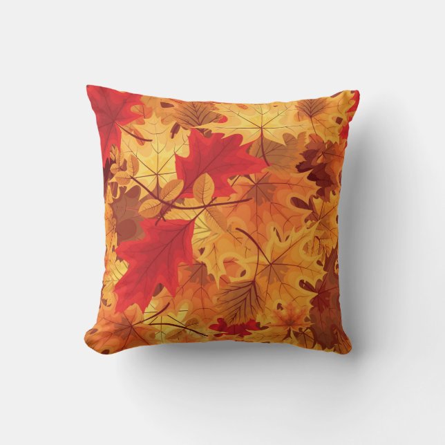 Autumn Leaves Pillow Kussen (Voorkant)