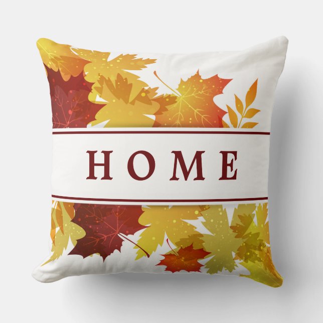 Autumn Leaves Pillow Kussen (Voorkant)