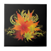 Autumn Leaves Pop Tegeltje (Voorkant)