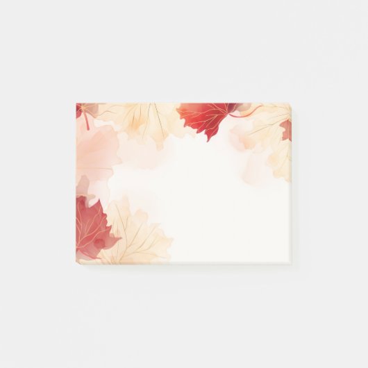 Autumn Leaves Post het merkt op Post-it® Notes (Voorkant)