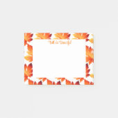 Autumn Leaves Post-it® Notes (Voorkant)
