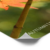 Autumn Leaves Poster (Hoek)