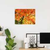 Autumn Leaves Poster (Thuiskantoor)
