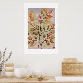 Autumn leaves poster (Keuken)