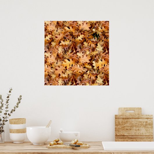 AUTUMN LEAVES POSTER (Keuken)