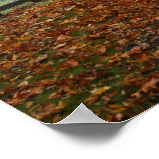 Autumn Leaves Poster (Hoek)