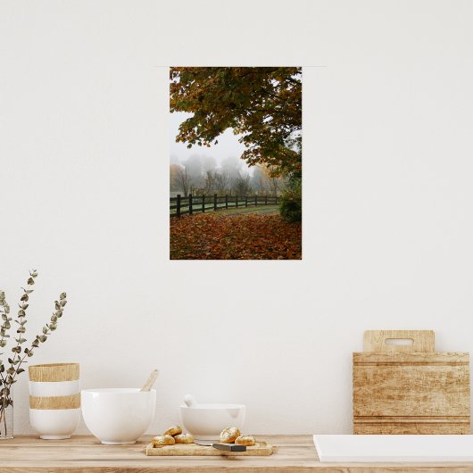 Autumn Leaves Poster (Keuken)