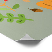 Autumn Leaves Poster (Hoek)