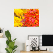 Autumn Leaves Poster (Thuiskantoor)