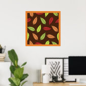 AUTUMN LEAVES POSTER (Thuiskantoor)