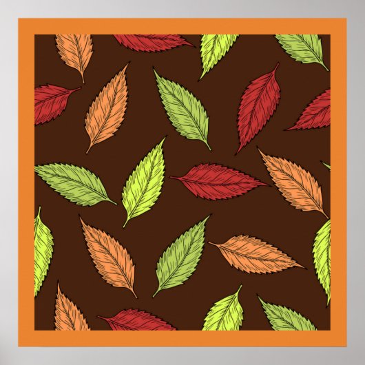 AUTUMN LEAVES POSTER (Voorkant)