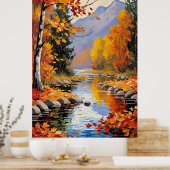Autumn Leaves Poster (Keuken)