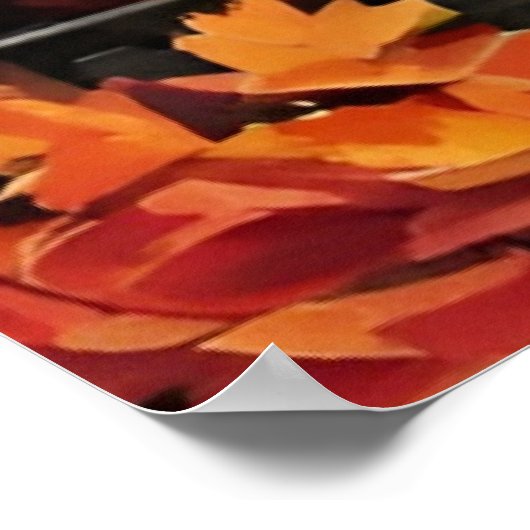 Autumn Leaves Poster (Hoek)