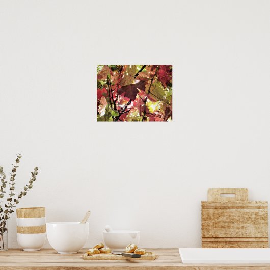 AUTUMN LEAVES POSTER (Keuken)