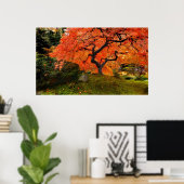 Autumn Leaves Poster (Thuiskantoor)