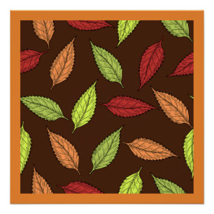 AUTUMN LEAVES POSTER
