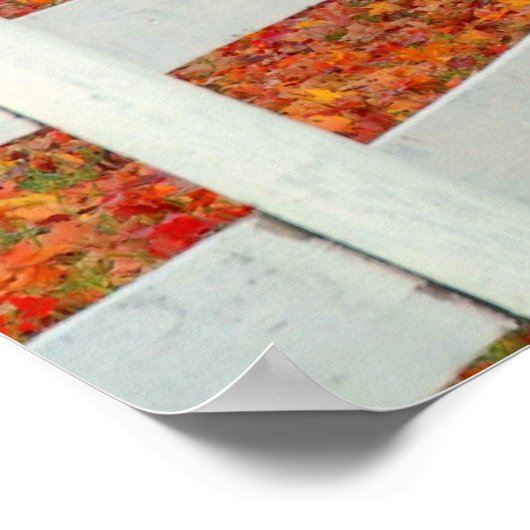 Autumn Leaves Poster (Hoek)