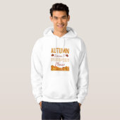 Autumn Leaves & Pumpkin Alsjeblieft Hoodie (Voorkant volledig)