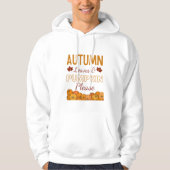 Autumn Leaves & Pumpkin Alsjeblieft Hoodie (Voorkant)