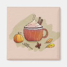 Autumn Leaves & Pumpkin Coffee