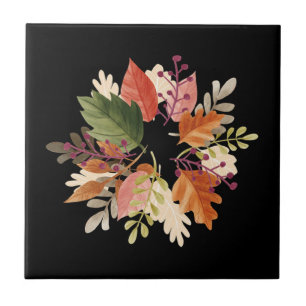 Autumn Leaves ~ Red en Gold ~ Backsplash Accepten Tegeltje