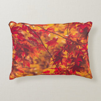 Autumn Leaves Red en Oranje Accent Kussen