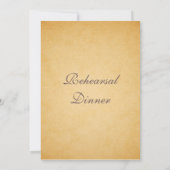  AUTUMN LEAVES REHEARSAL DINNER INVITE KAART (Achterkant)