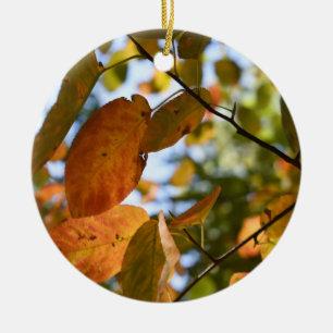 Autumn Leaves Riverside Park New York City Herfst Keramisch Ornament